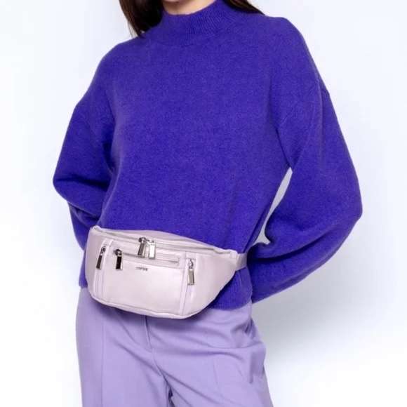Free People Caraa Ultra Lightweight Small Sling Bag in Orchid, Lavender NWT, NEW - Picture 17 of 17
